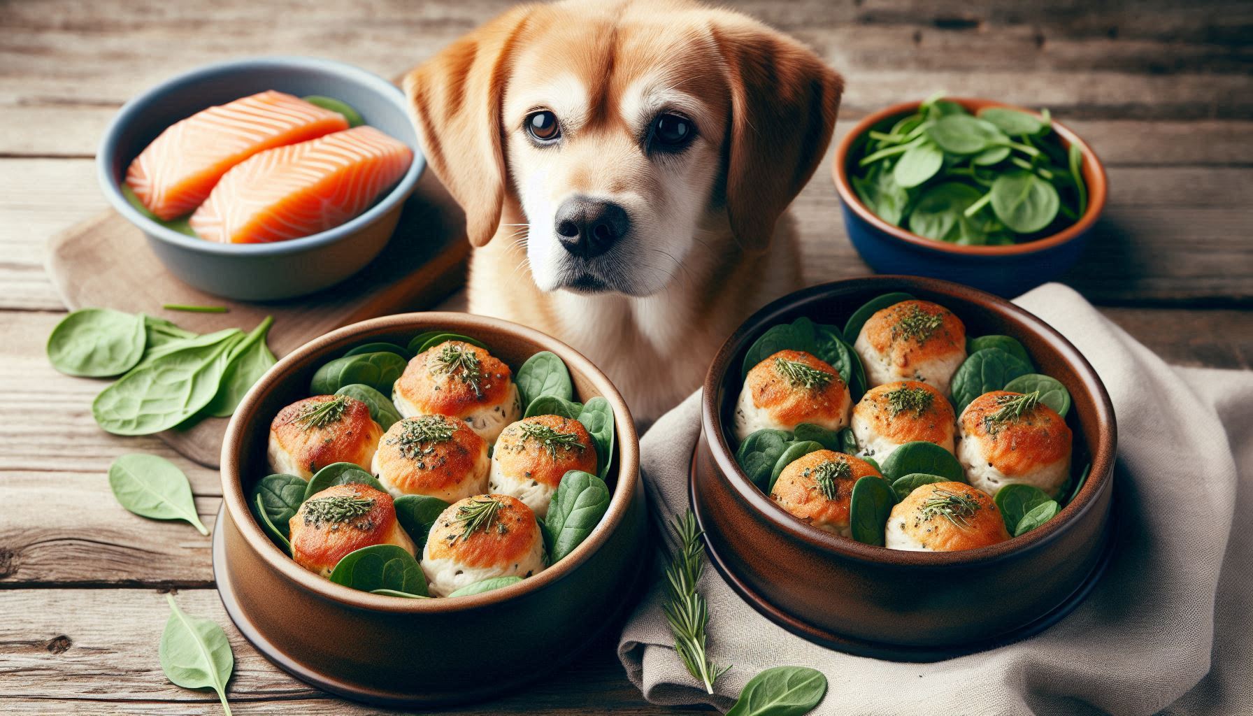 Salmon and Spinach Recipes for Dogs with Allergies
