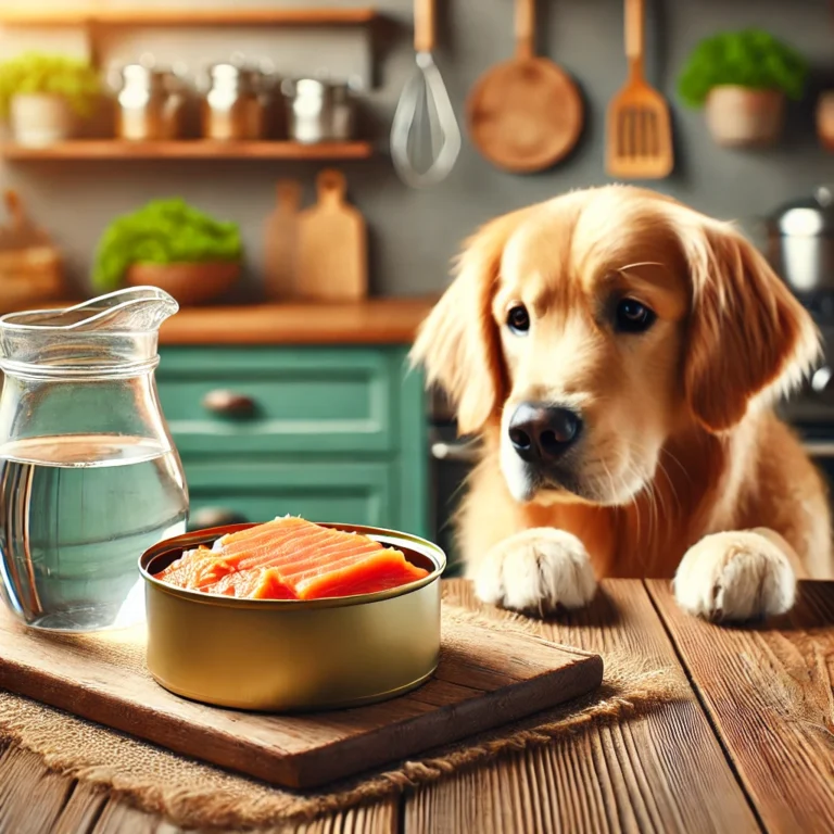 can dogs eat canned salmon and should you rinse it